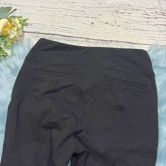 Kit and Ace Black Cuffed York Pants Pull On Stretchy Trousers sz 6 - Picture 9 of 11